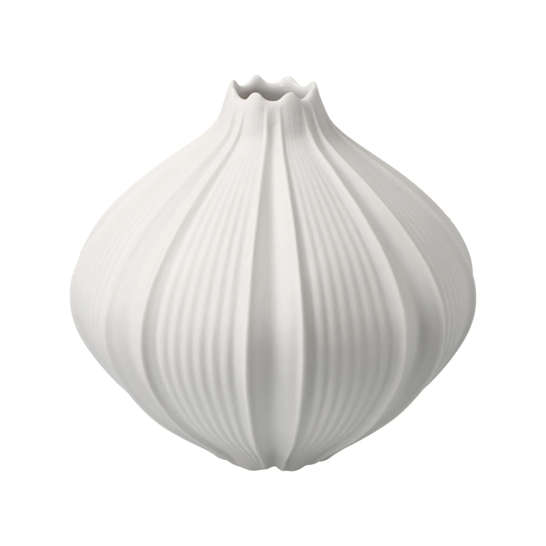 Porzellan Vase 'Silk Pod' von Goebel 12,5x12x12,5cm