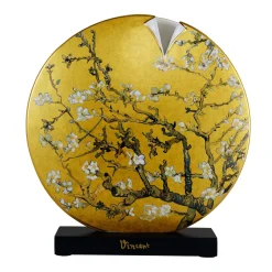 Porzellan Vase 'Springtime in Gold' von Vincent van Gogh 8x33,5x31cm