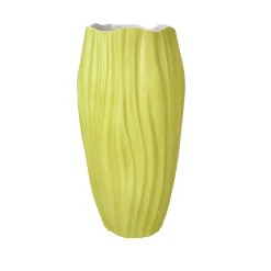 Porzellan Vase 'Textured Lime' von Goebel 15,5x30x15,5cm