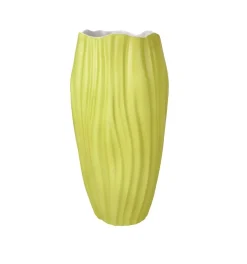 Porzellan Vase 'Textured Lime' von Goebel 15,5x30x15,5cm