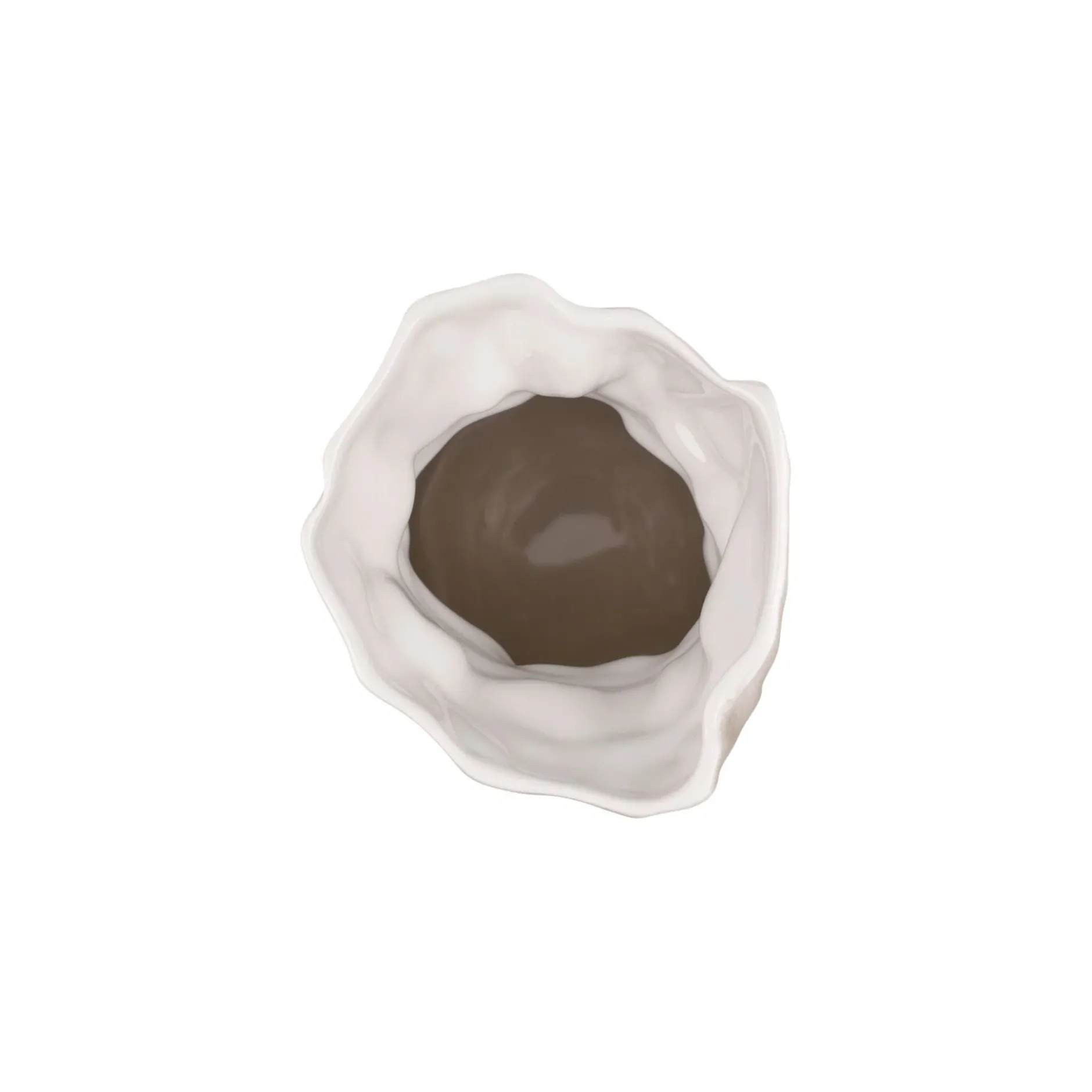 Porzellan Vase 'Textured Wrap' von Goebel 9x20x10,5cm