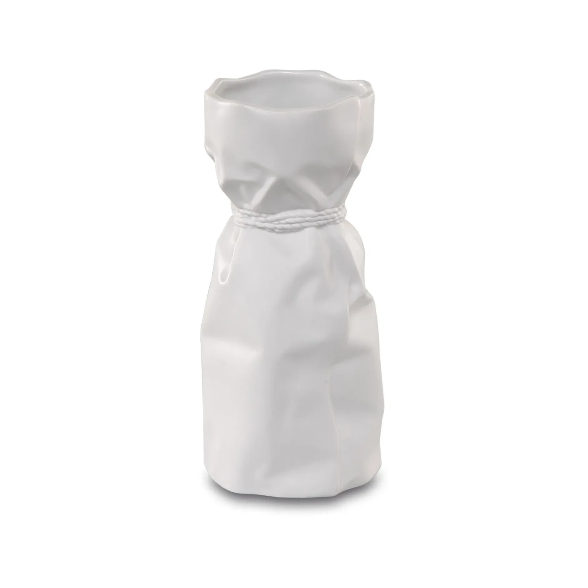 Porzellan Vase 'Tied Elegance' von Goebel 7,5x16x8cm