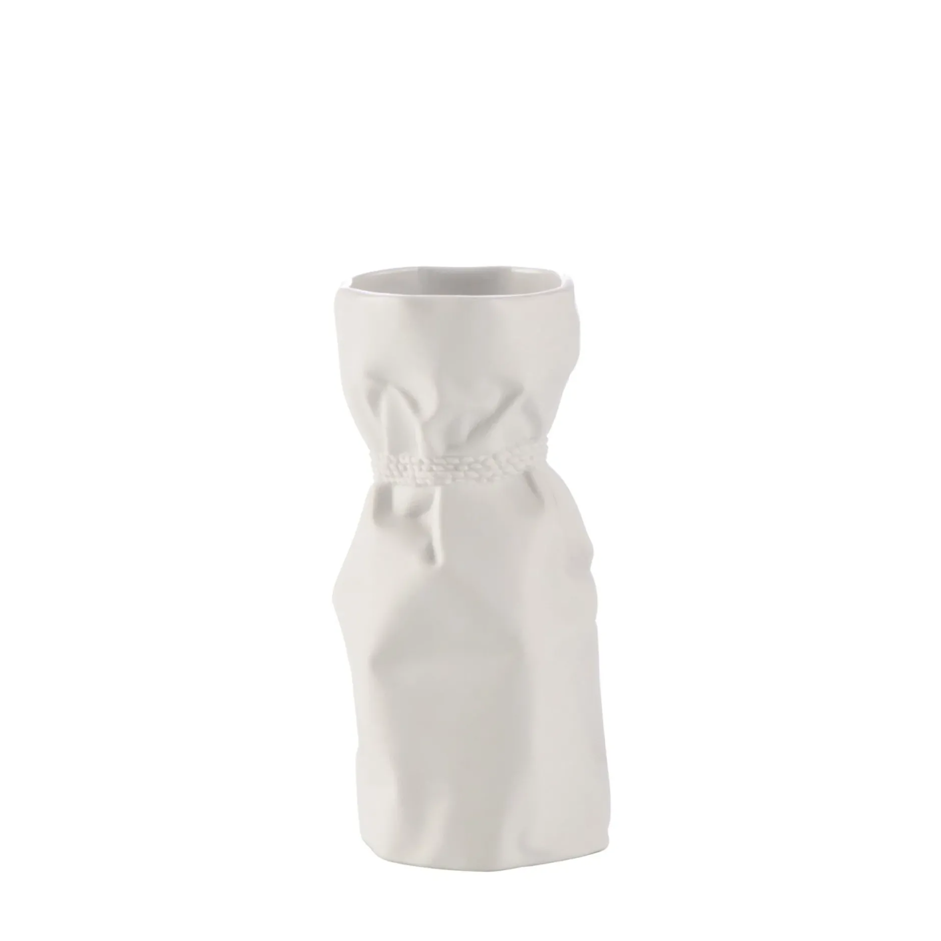 Porzellan Vase 'Tied Elegance' von Goebel 7,5x16x8cm