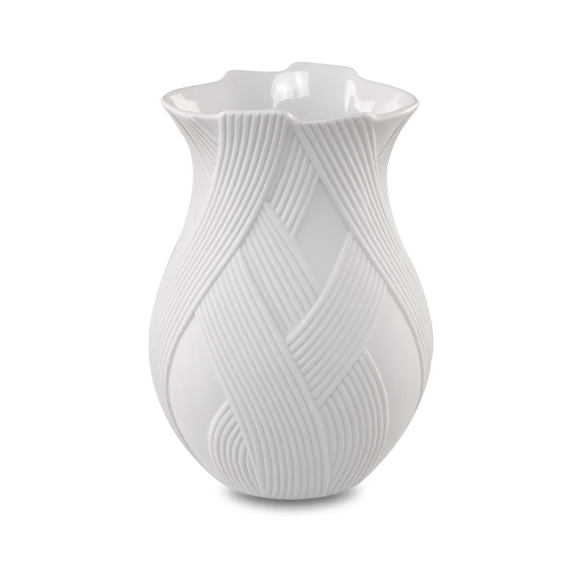 Porzellan Vase 'Twist & Flow' von Goebel 10,5x15,5x10,5cm