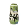 Porzellan Vase 'Walk in the Green' von Rosina Wachtmeister 9x18,5x9cm
