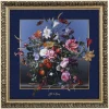 Porzellan Wandbild 'Duft der Sehnsucht' von Jan Davidsz de Heem 68x68x3,5cm