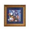 Porzellan Wandbild 'Essenz des Sommers' von Jan Davidsz de Heem 31,5x31,5x4,5cm