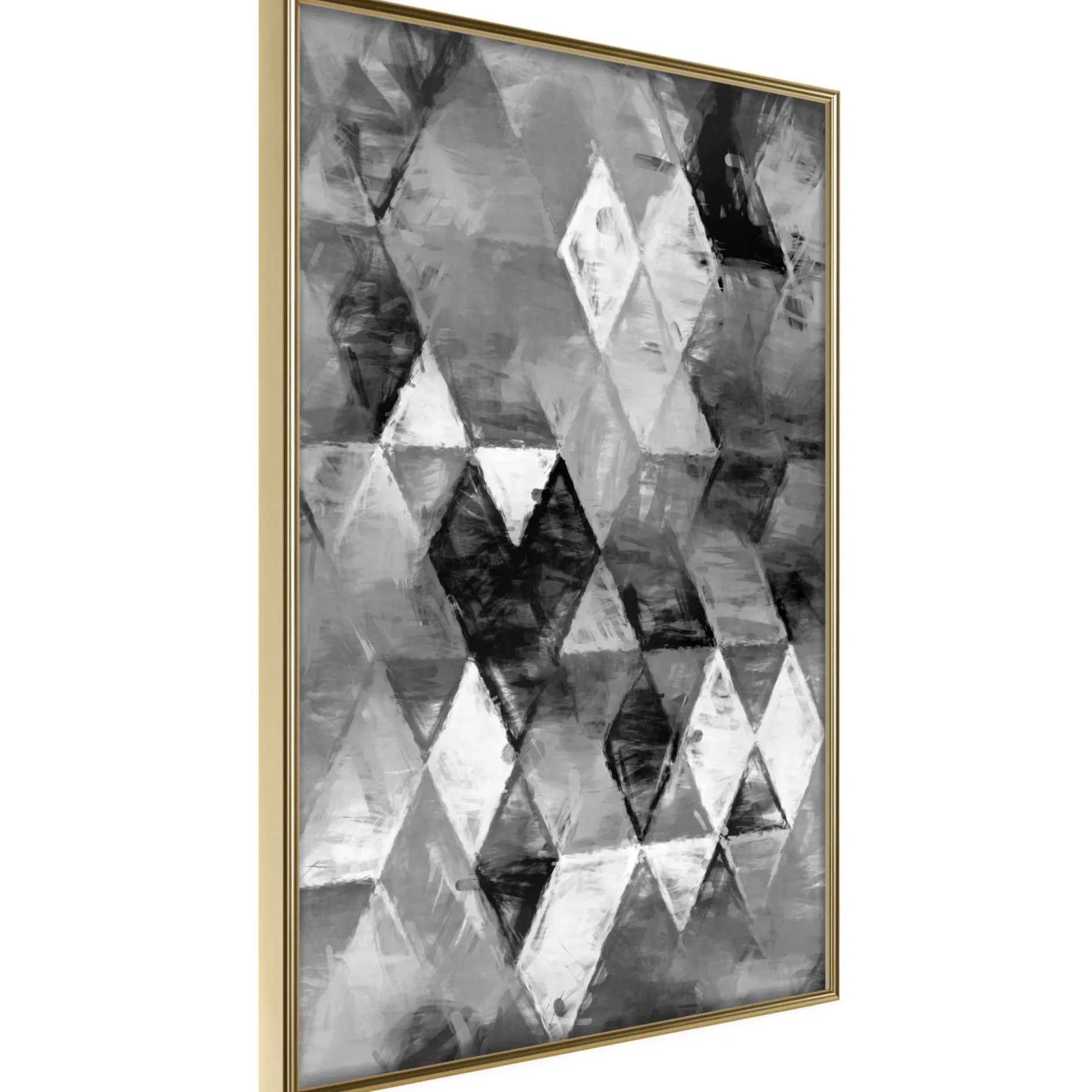 Poster 'Abstract Diamonds'
