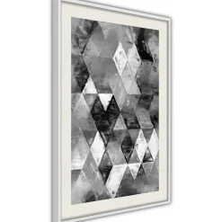Poster 'Abstract Diamonds'