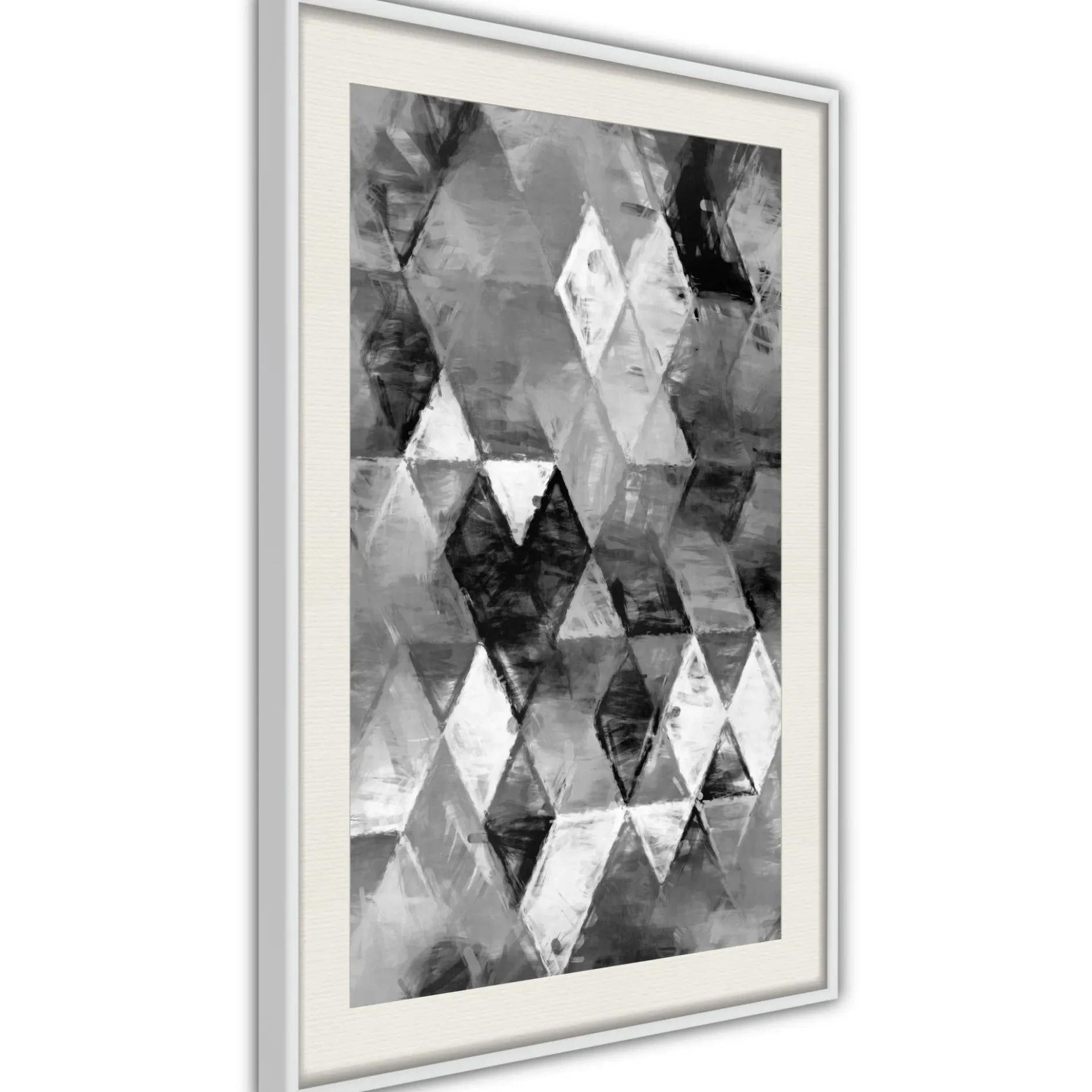 Poster 'Abstract Diamonds'