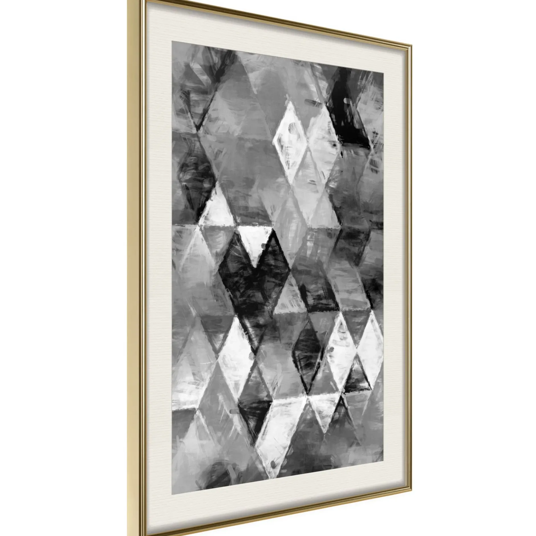 Poster 'Abstract Diamonds'