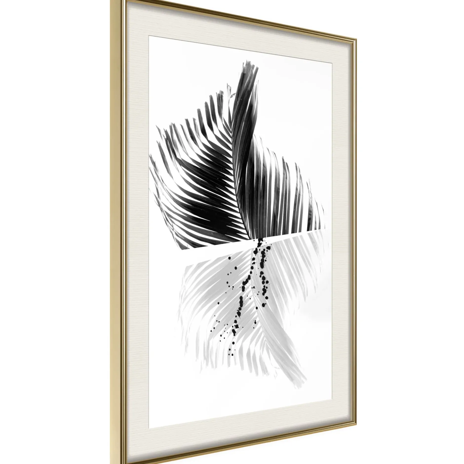 Poster 'Abstract Feather'