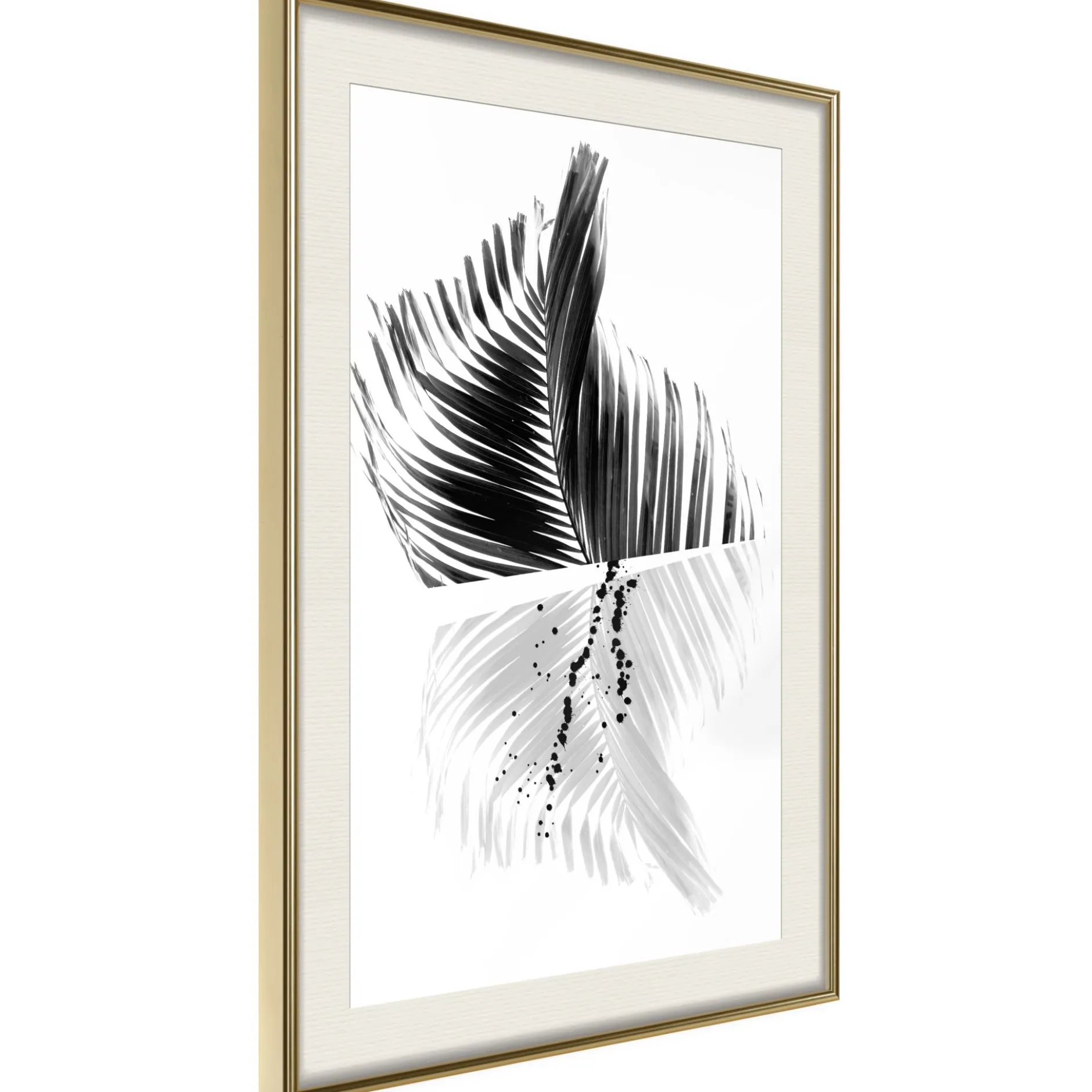 Poster 'Abstract Feather'