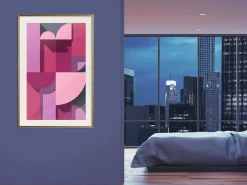 Poster 'Abstract Home'