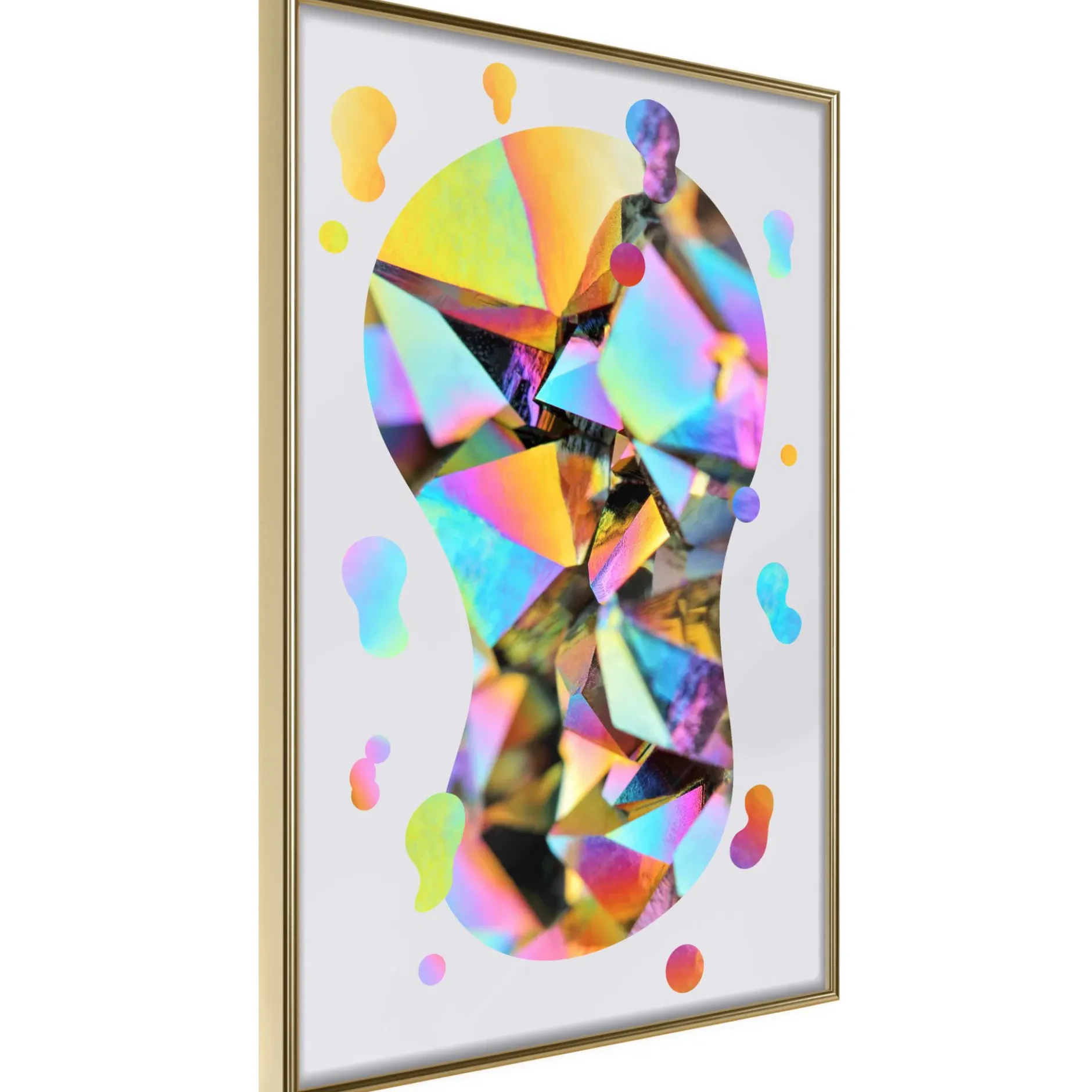 Poster 'Abstract Light Bulb'