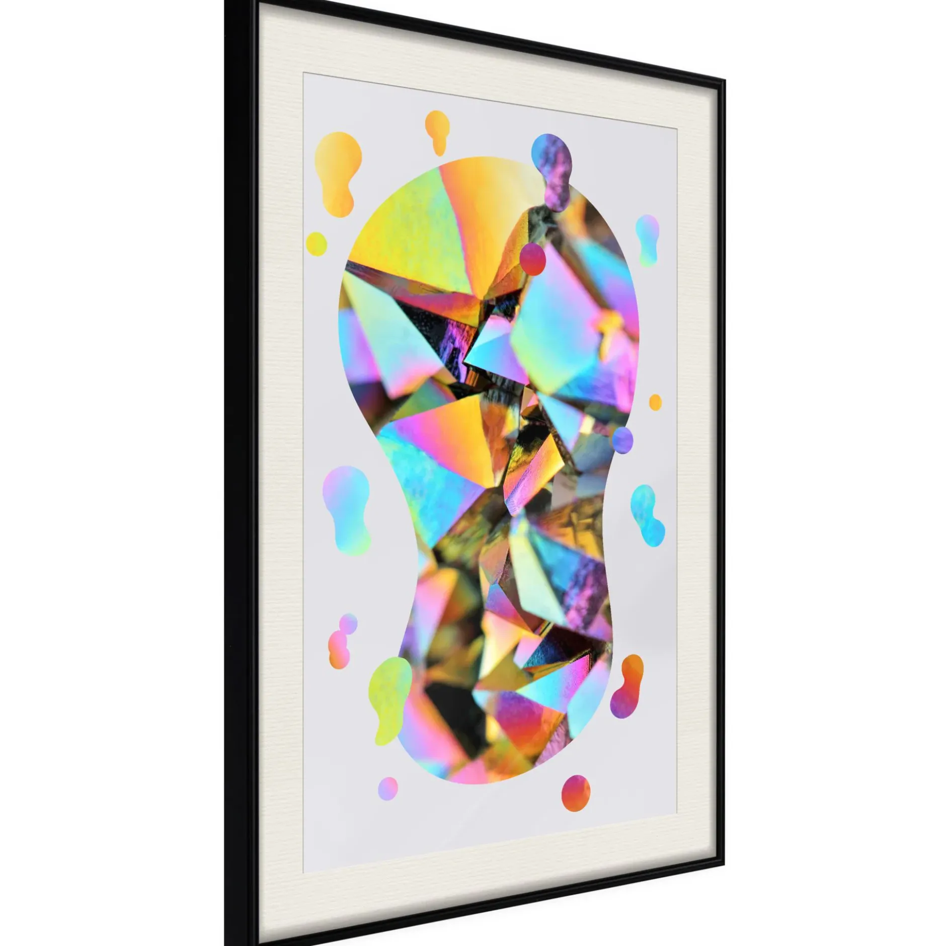 Poster 'Abstract Light Bulb'