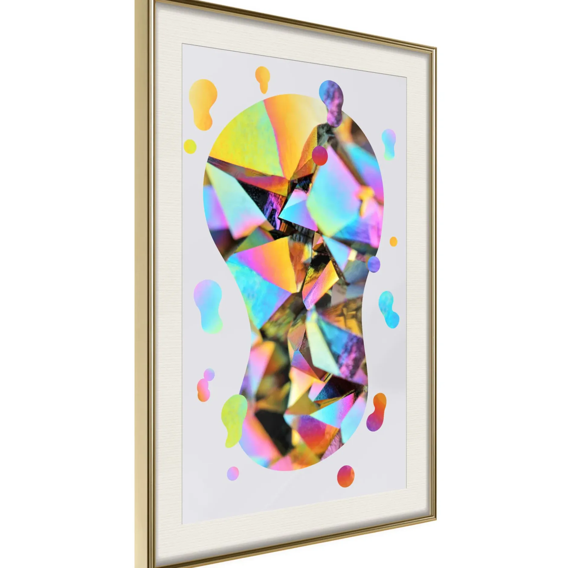 Poster 'Abstract Light Bulb'