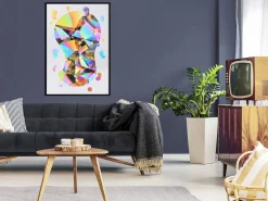 Poster 'Abstract Light Bulb'