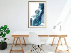 Poster 'Acrylic Pouring I'