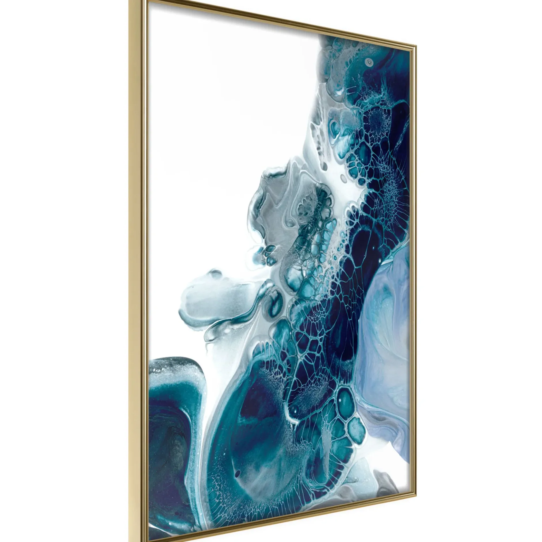 Poster 'Acrylic Pouring I'