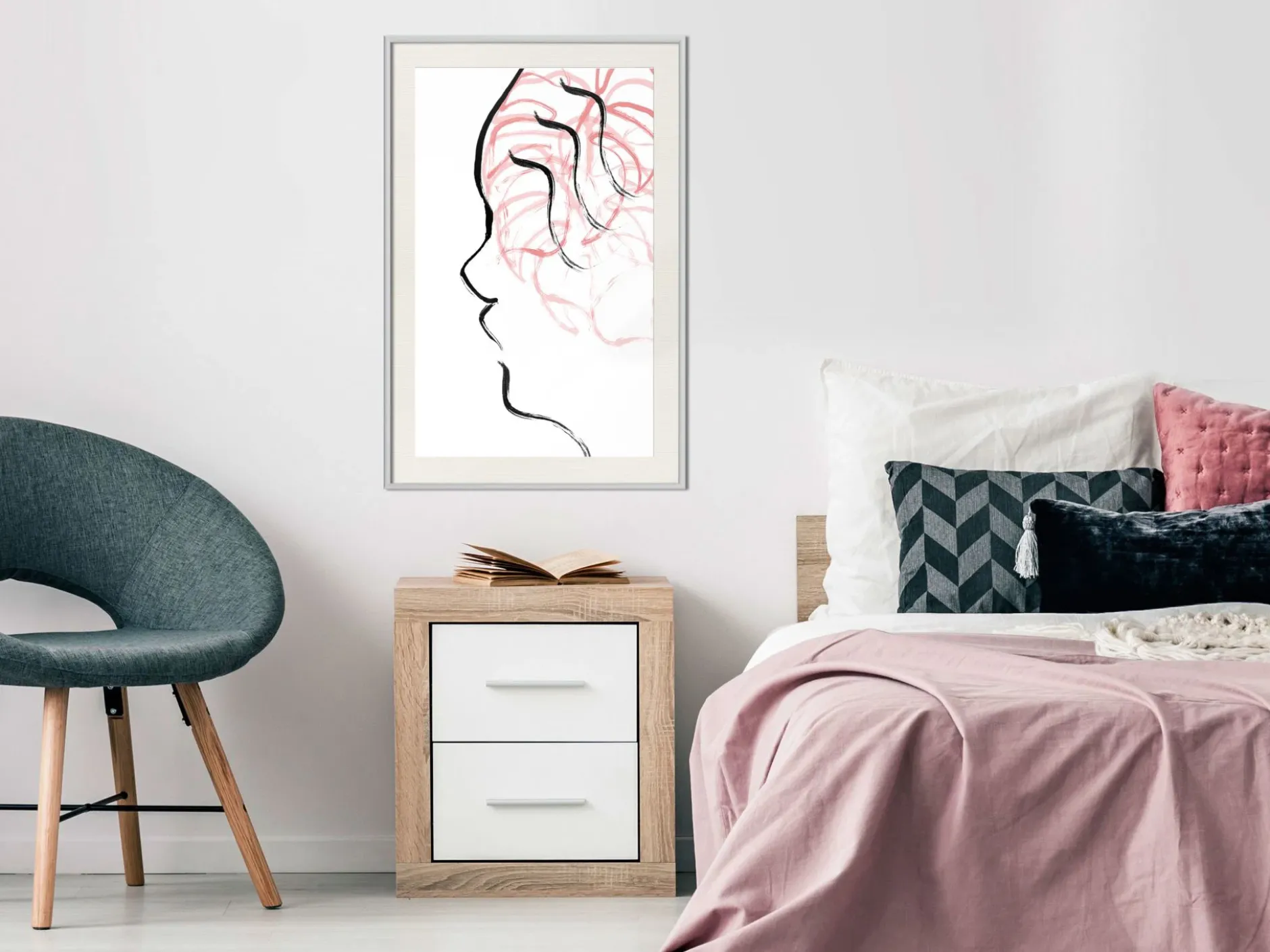Poster 'Agitated Thoughts'