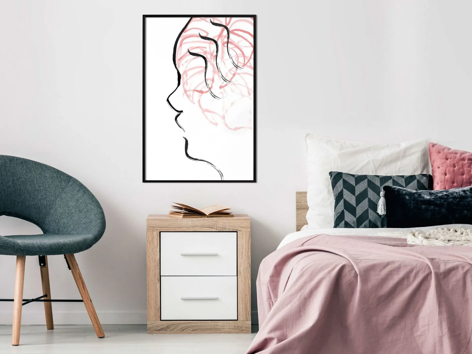 Poster 'Agitated Thoughts'