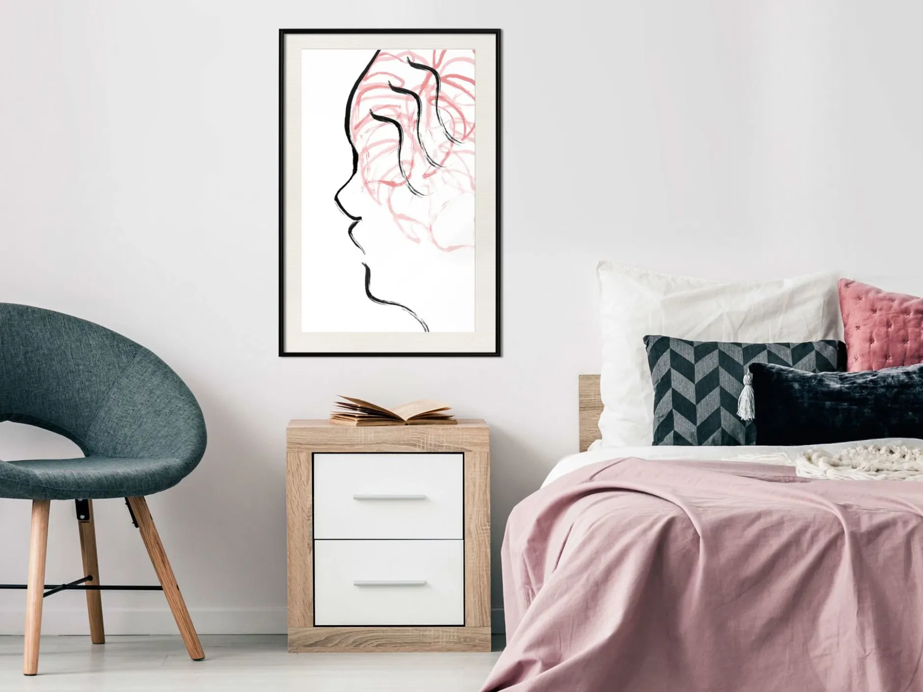Poster 'Agitated Thoughts'