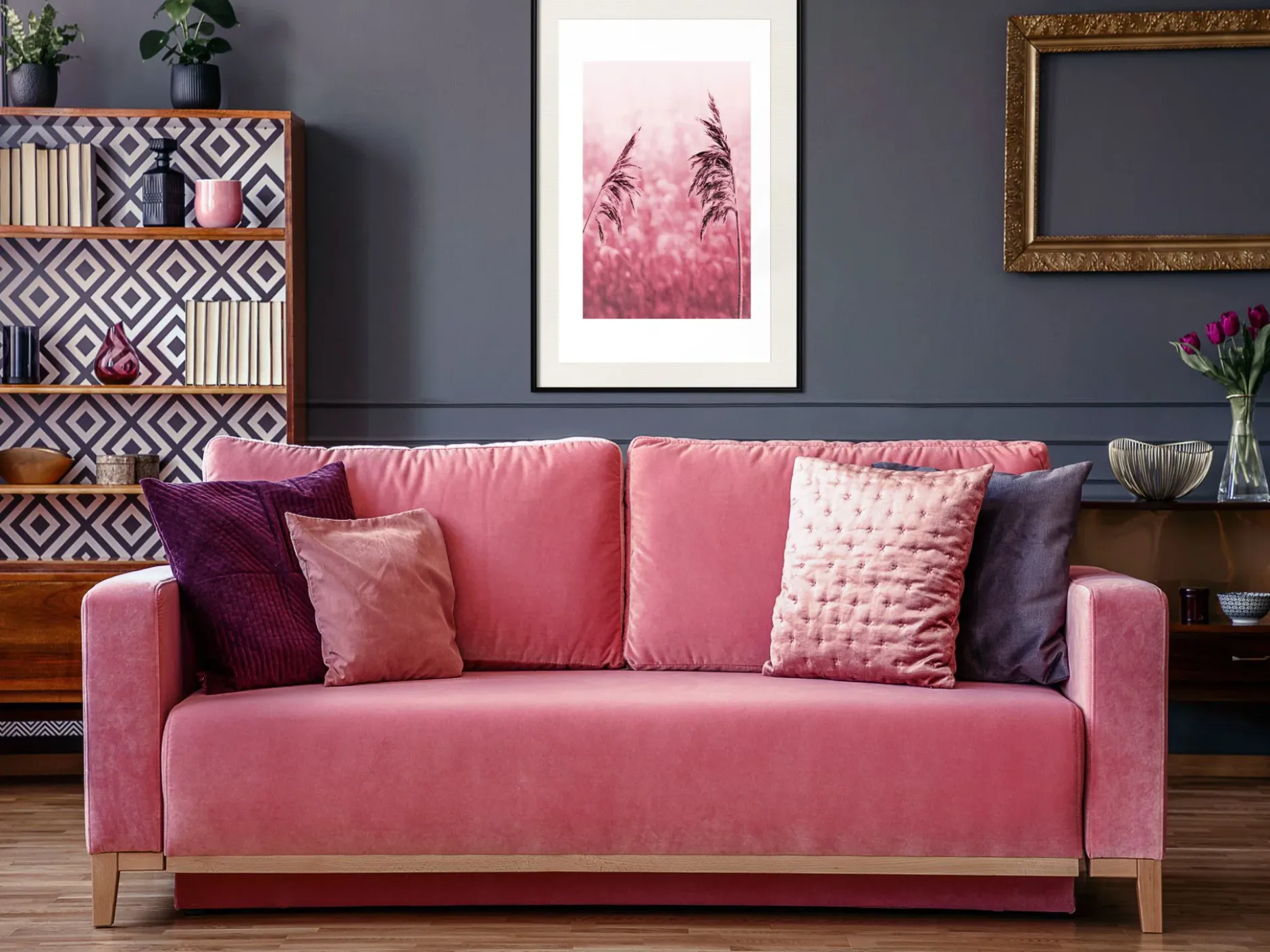 Poster 'Amaranth Meadow'