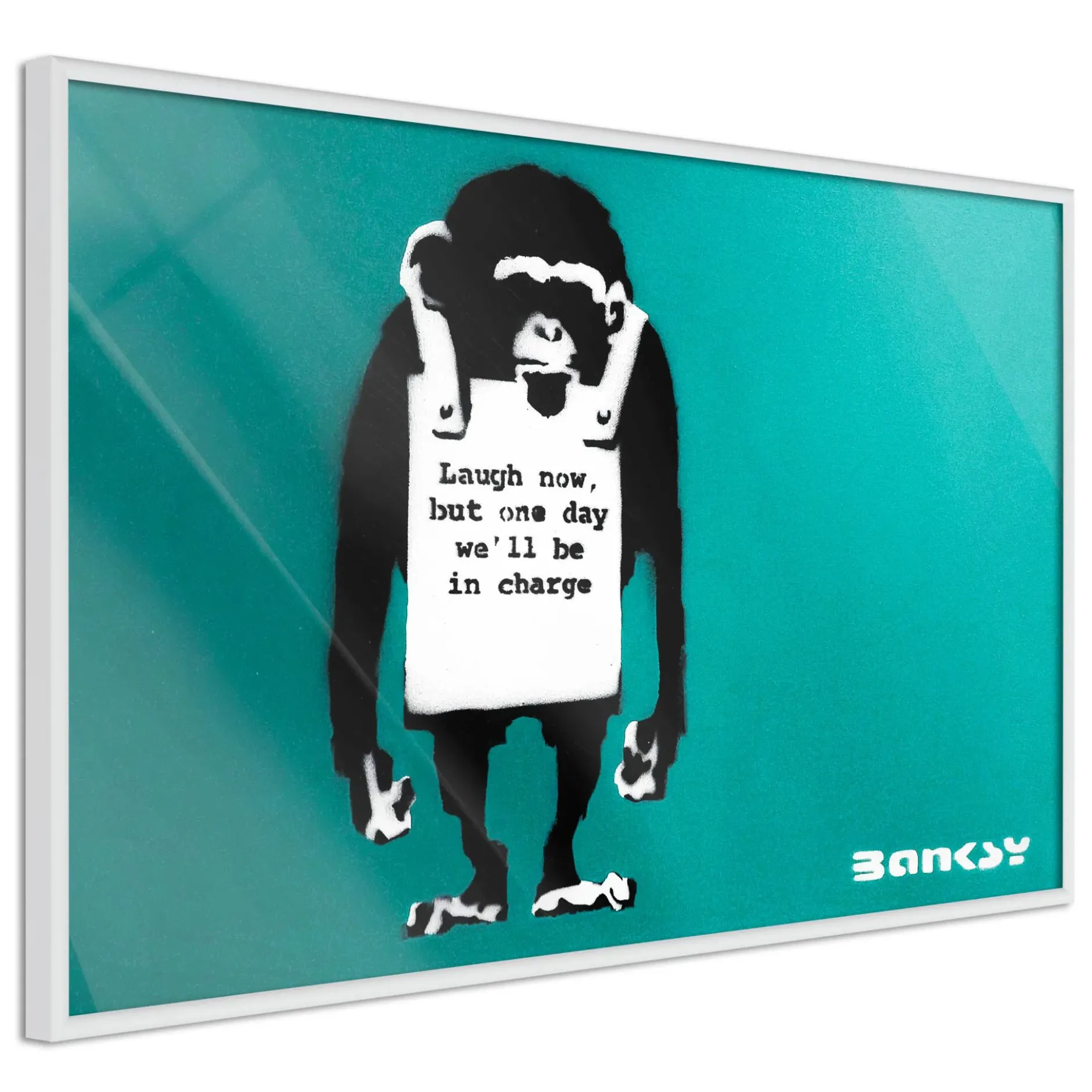 Poster 'Angry Monkey'