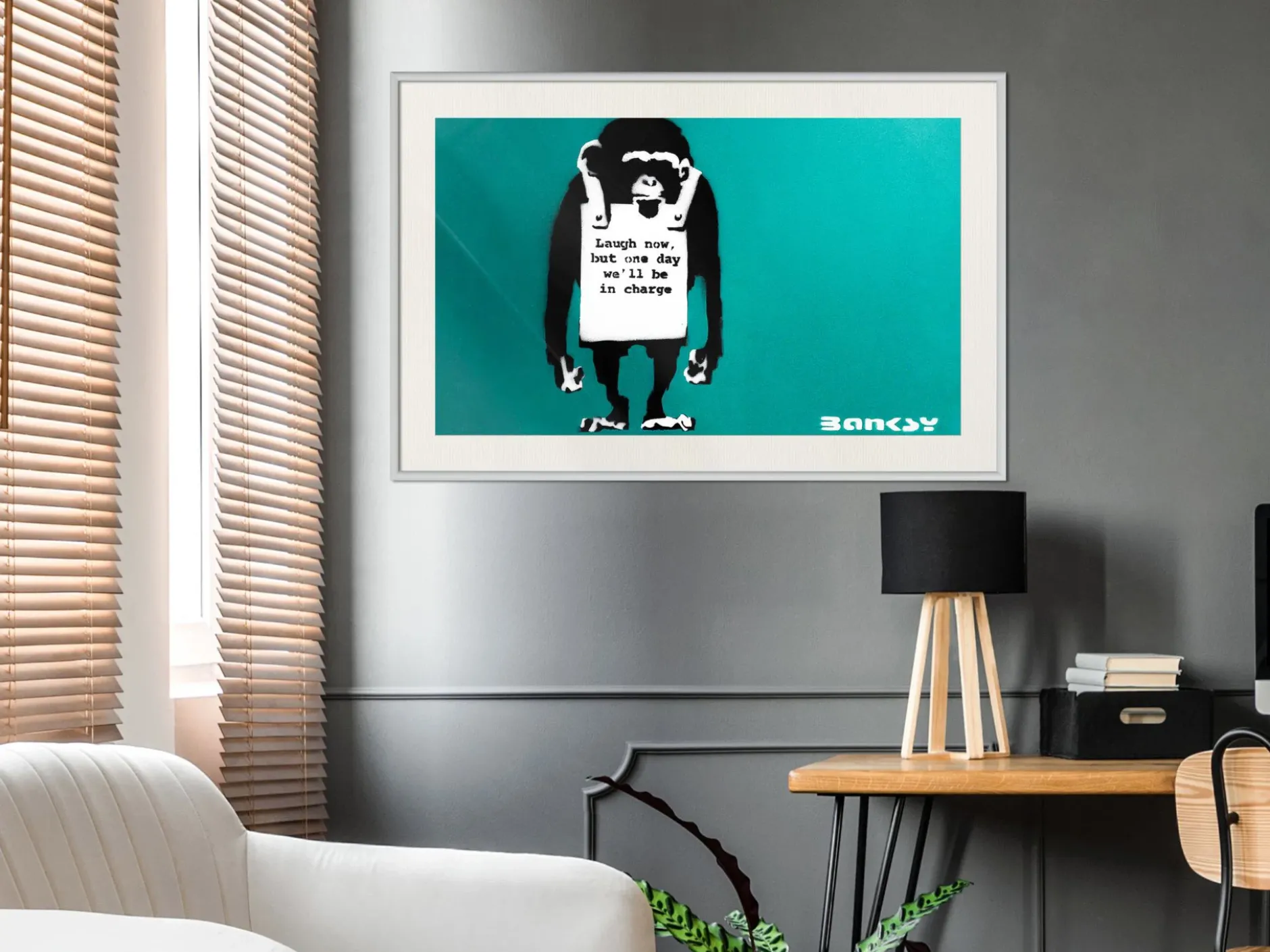 Poster 'Angry Monkey'