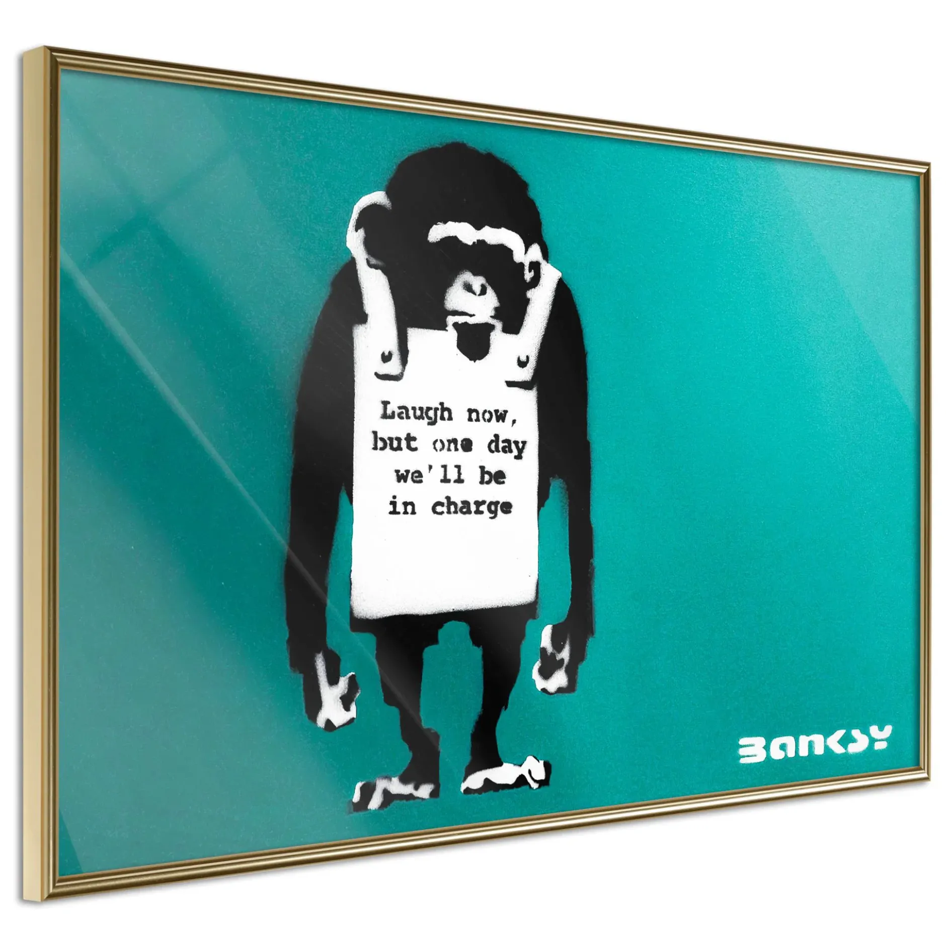 Poster 'Angry Monkey'