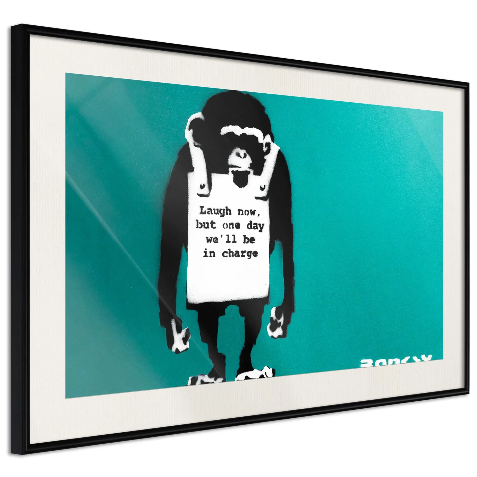 Poster 'Angry Monkey'