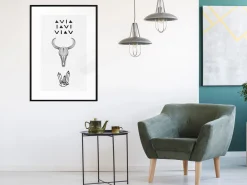 Poster 'Animal Skull'