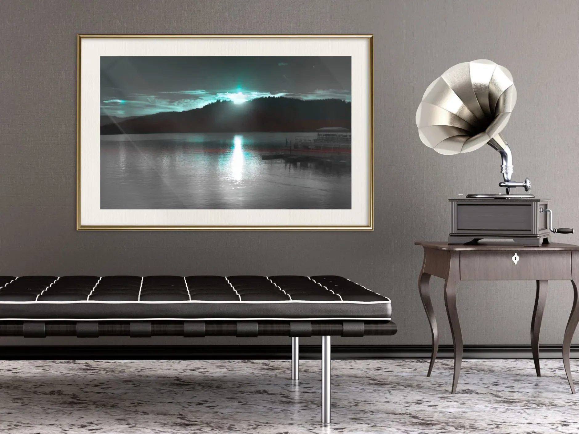 Poster 'Aurora at the Horizon'