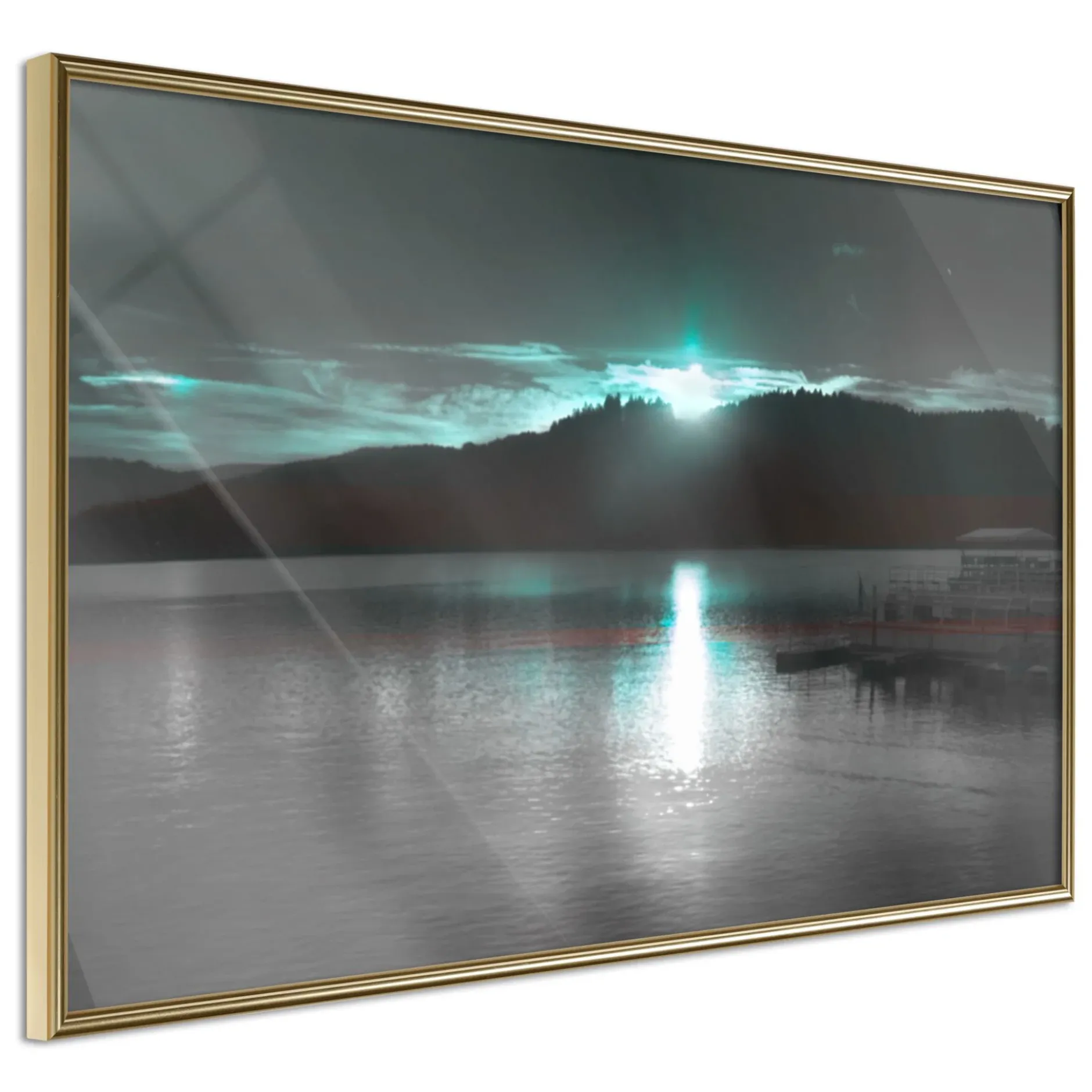 Poster 'Aurora at the Horizon'