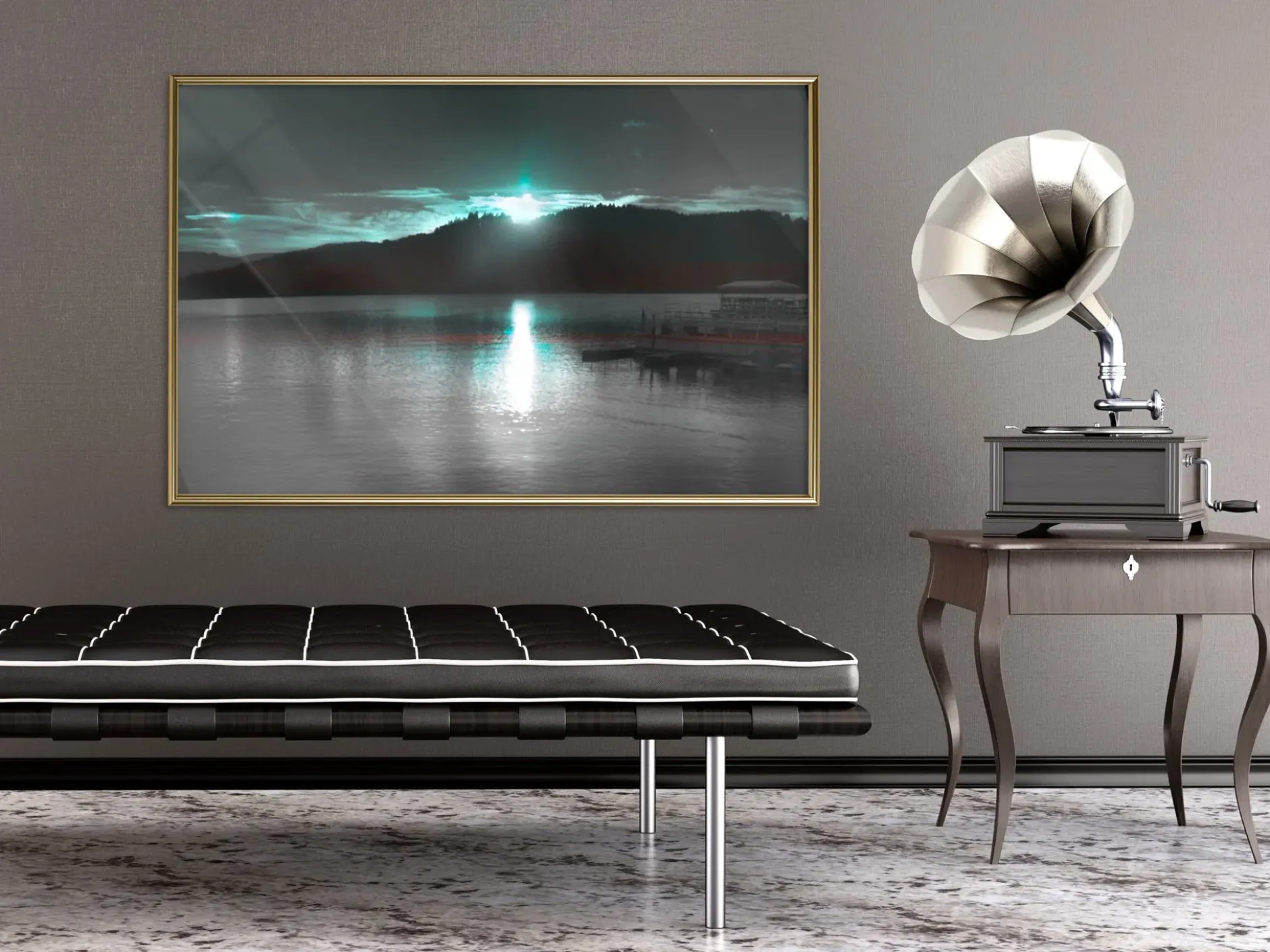 Poster 'Aurora at the Horizon'