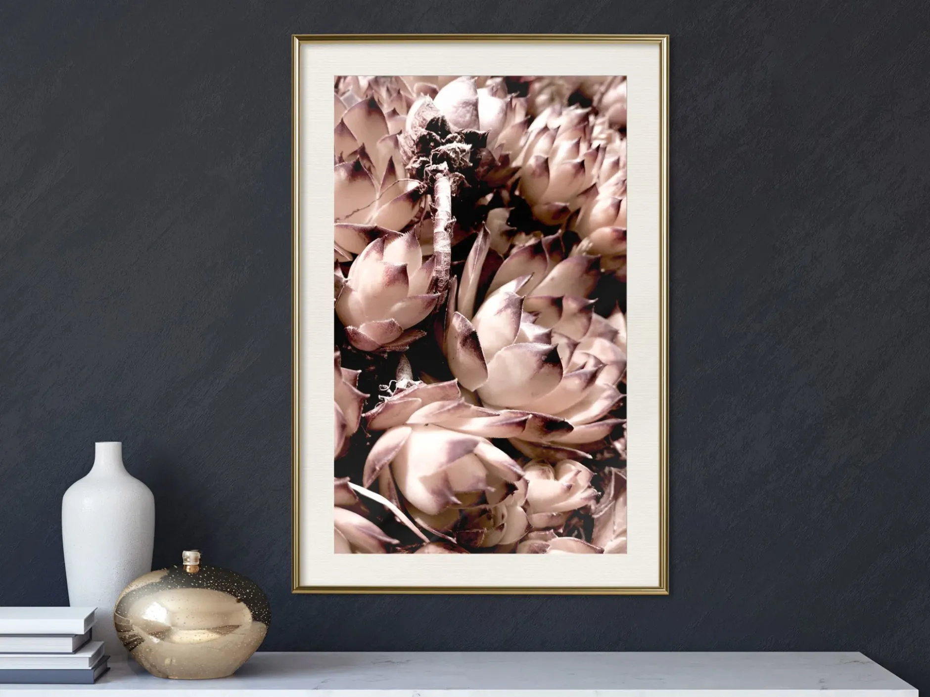 Poster 'Autumnal Flowers'