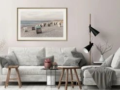 Poster 'Baltic Beach Chairs'