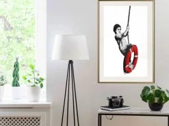 Poster 'Banksy: Boy on Rope'