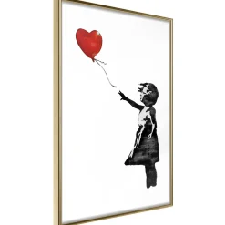 Poster 'Banksy: Girl with Balloon'