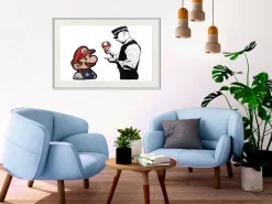 Poster 'Banksy: Mushroom Picker'