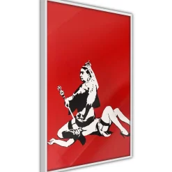 Poster 'Banksy: Queen Victoria'