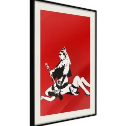 Poster 'Banksy: Queen Victoria'