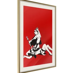 Poster 'Banksy: Queen Victoria'