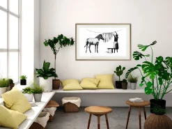 Poster 'Banksy: Washing Zebra'