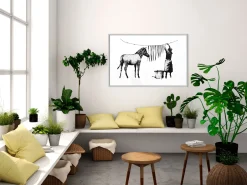 Poster 'Banksy: Washing Zebra'