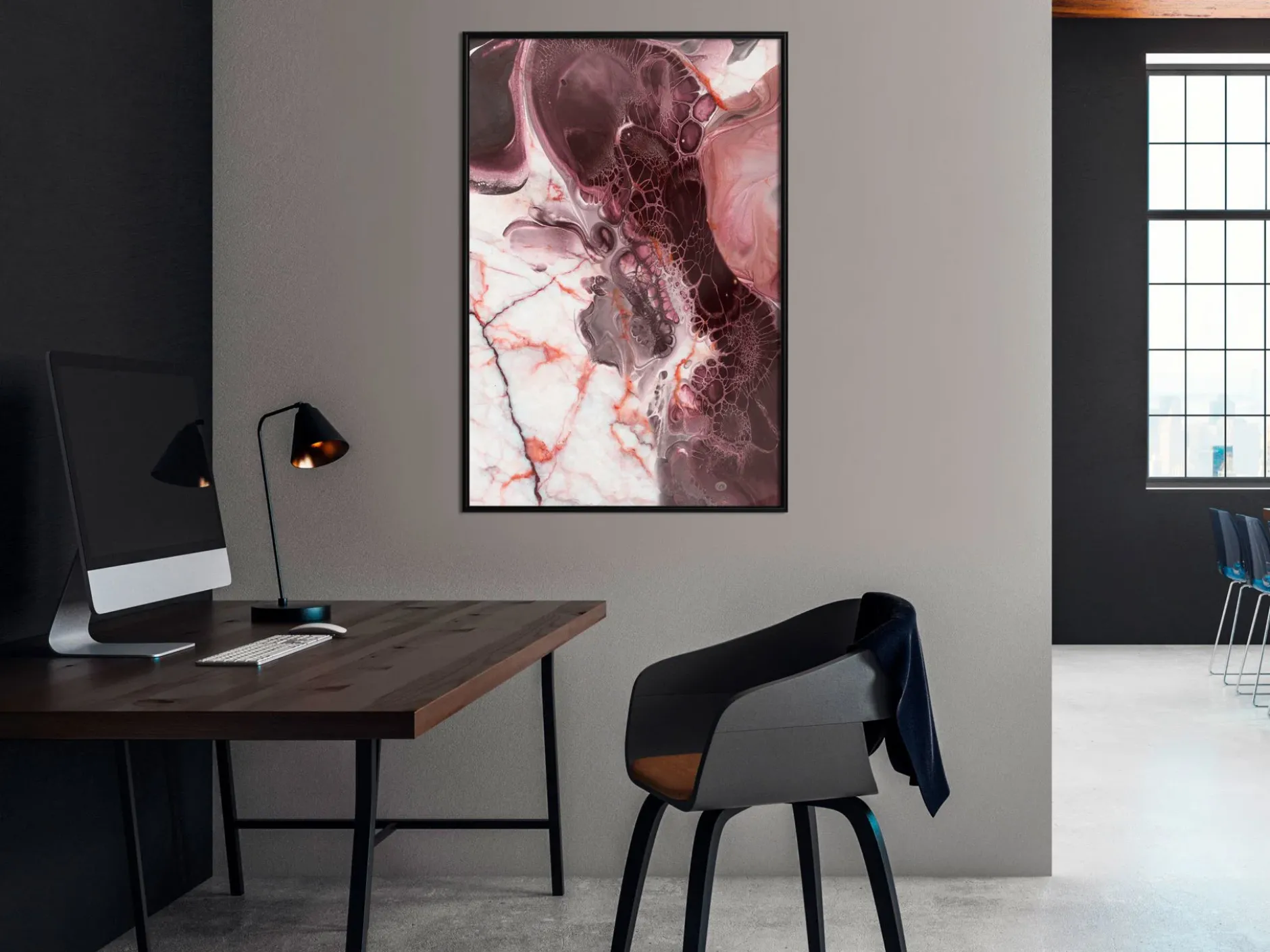 Poster 'Beauty Enchanted in Marble'