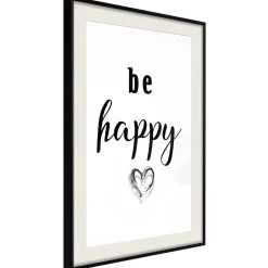 Poster 'Be Happy'