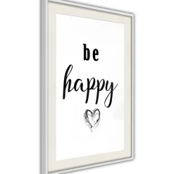 Poster 'Be Happy'