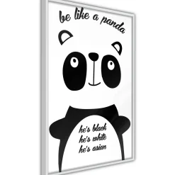 Poster 'Be Like a Panda'